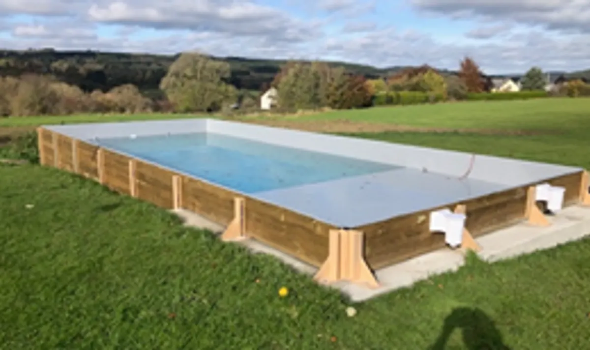 Piscine en bois sur mesure Philo Wood