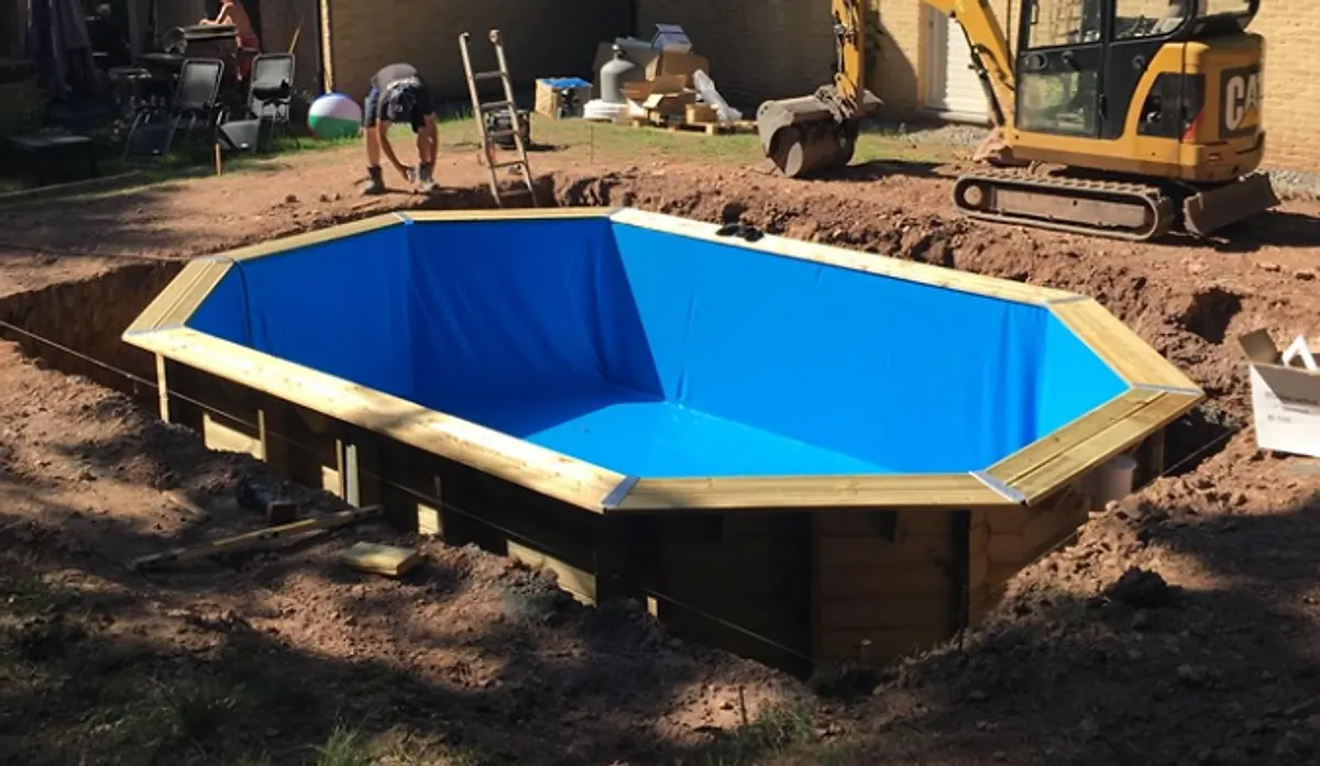 Piscine en bois enterrée Philo Pool